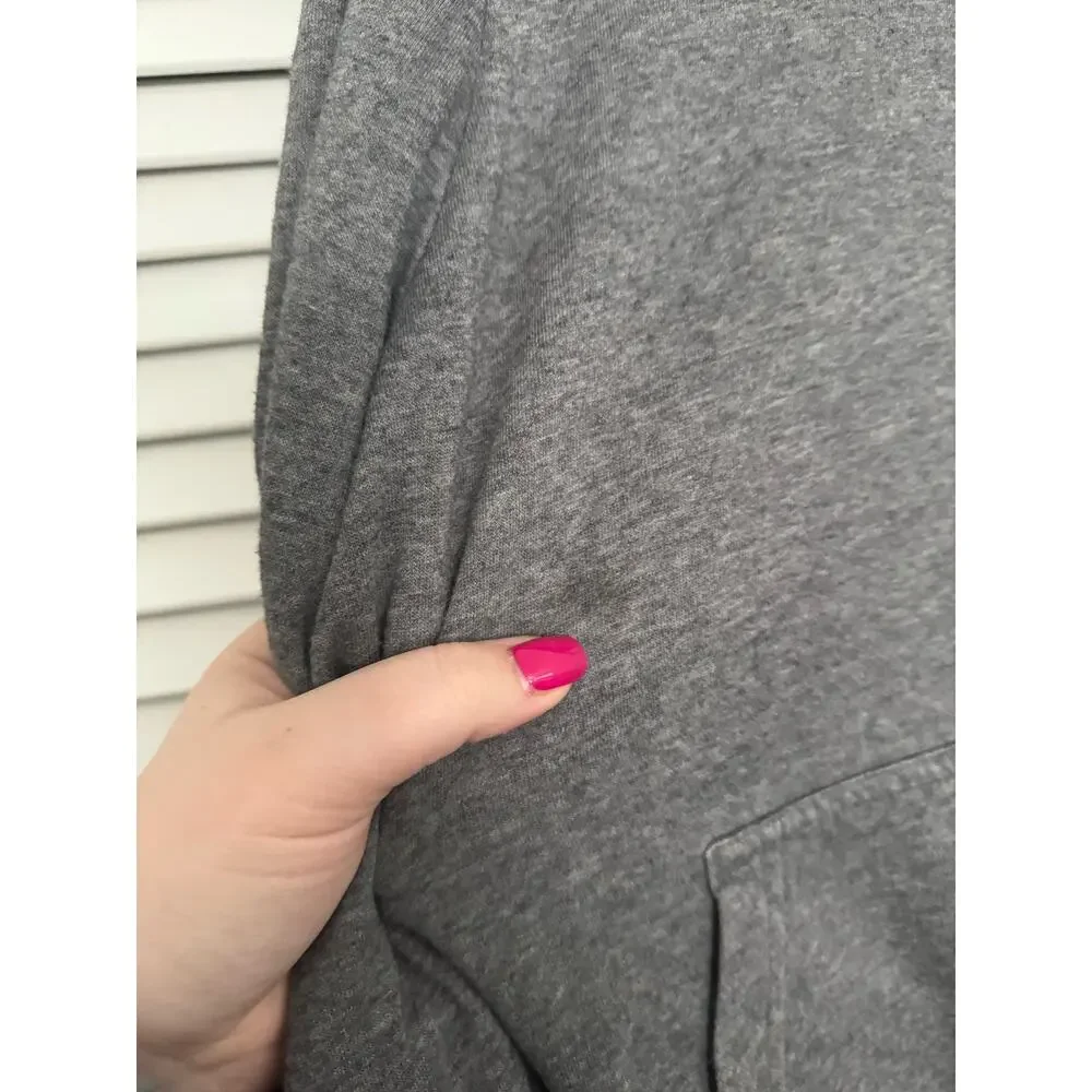 Nike Oversized Funnel Neck Gray Sweatshirt Sz: Large